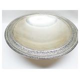 10" Sterling Silver Pedestal Bowl 7.945ozt