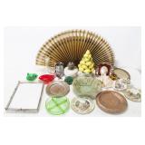 Vintage Collectibles in Suitcase