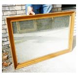 Wood Framed Wall Mirror