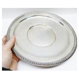 9.75" Preisner Sterling Silver Platter 6.66ozt