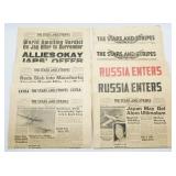 The End of WWII Newspapers 1945