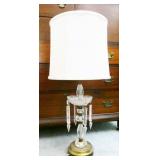 Crystal Table Lamp, Missing Few Crystals