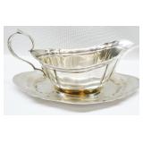 Reed & Barton Sterling Silver Gravy Boat 11.125ozt