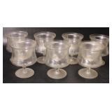 Vintage Cocktail Icers with Inserts