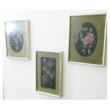 Framed Floral Wall Art