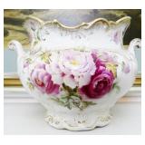 Floral Cache Pot Planter