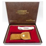 Schrade "Cowboy" Commemorative Scrimshaw Knife