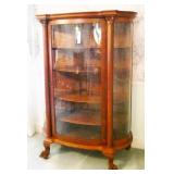 Mahogany Curio Cabinet