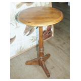 Small Round Top End Table