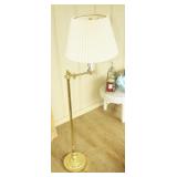Vntage Brass Floor Lamp
