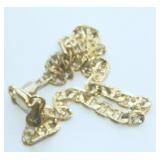8' 14K Y Gold Mariner Link Bracelet 3.4g