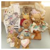 Grouping of Collectible Bears