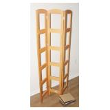 Three-Panel Wooden Photo Frame Room DIvider