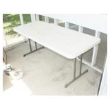 Plastic Table Some Rust
