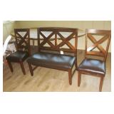 Dining Chairs & Bench