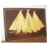 MCM Nautical String Art Sailboat