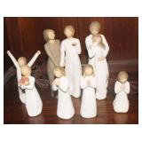 Grouping of Willow Tree Figures