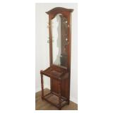Hall Tree with Mirror