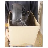 Box Lot: Desk Fan & Crafting Beads