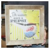 Vintage Pepsi Wall Clock