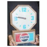 Vintage Pepsi Wall Clock