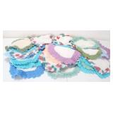 Large Grouping of Crochet Doilies