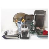 Box Lot: Kitchen & Household Items