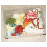Box Lot: Knit & Crochet Items
