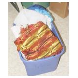Box Lot: Knit, Crochet, Needlepoint, Sewing Items