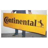 Thin Metal Continental Tires Sign 72"x24"