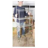 Behind-The-Toilet Storage Rack
