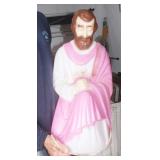 Vintage Saint Joseph Christmas Blow Mold