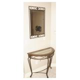 Foyer Table & Wall Mirror