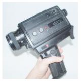 Vintage Chinon Video Camera in Carry Bag