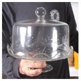 Princess House 12" Pedestal Cake Stands & Dome