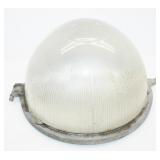 Mid-Century Industrial Prismatic Glass Light Cover