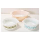 Vintage Fire King & Pyrex Dishes