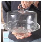 Princess House 12" Pedestal Cake Stands & Dome