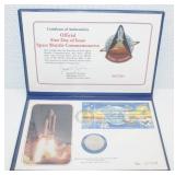 Space Shuttle Commemorative Sterling Silver Coin