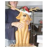 32" Christmas Reindeer Dog