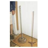 Two Metal Stands