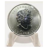 2014 Canadian Bald Eagle .9999 Silver Coin