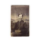 Civil War CDV 1st Lieut William H Hunt 54th Ohio