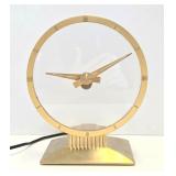 1950s Jefferson Golden Hour 580-101 Clock Runs