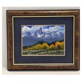 Painting The Tetons Dick Sorenson Casper WY