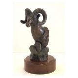 1983 James Marsico Desert Ram Bronze Bust #9/100