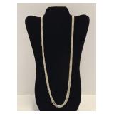 28" Liquid Silver Necklace 29 Grams