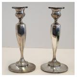 Pr Tiffany & Company Sterling Silver Candlesticks