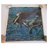1975 Ltd Edition Print The Devils Lake Barry Smith