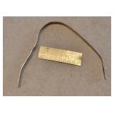 20K Gold & 14K Gold Dental Solder 1.36 1.52 Grams